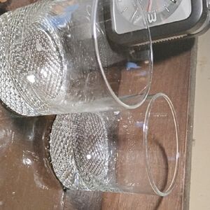 Elegant Clear Glass Tumblers